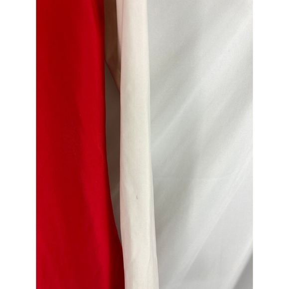 Under Armour Heatgear Red White Top Size Large - Picture 2 of 4